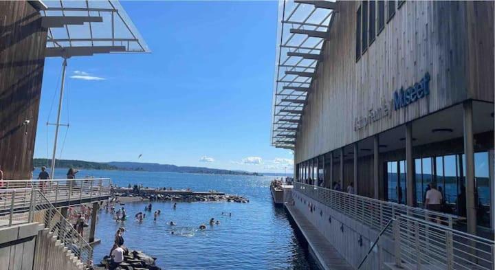 Exclusive Apartment, Sea View To Oslo Fjord, Located On Water In Oslo Center Ngoại thất bức ảnh