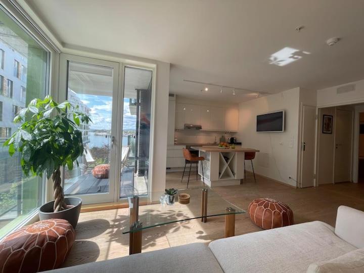 Exclusive Apartment, Sea View To Oslo Fjord, Located On Water In Oslo Center Ngoại thất bức ảnh
